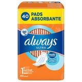Absorbante Igienice - Always Ultra Normal, Marime 1, 40 buc
