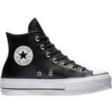 Tenisi femei Converse Chuck Taylor All Star Lift Leather High Top 561675C, 36, Negru