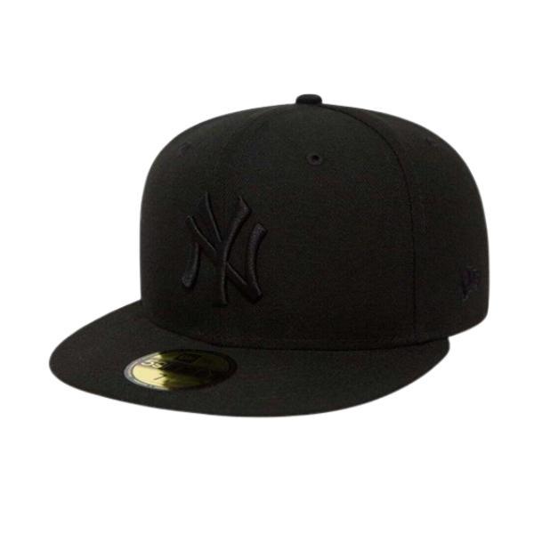 Sapca unisex new era black on black 10000103, 7 1/2, negru