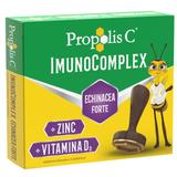 Supliment Alimentar Propolis C cu Echinacea Forte ImunoComplex - Fiterman Pharma, 20 comprimate