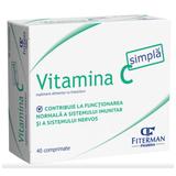 Vitamina C - Fiterman Pharma, 40 comprimate