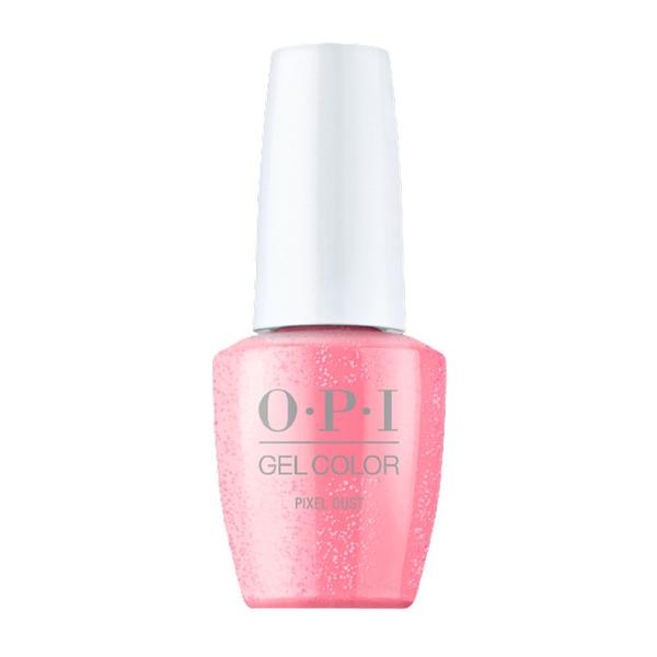 Lac de Unghii Semipermanent - OPI Gel Color Xbox Pixel Dust, 15 ml