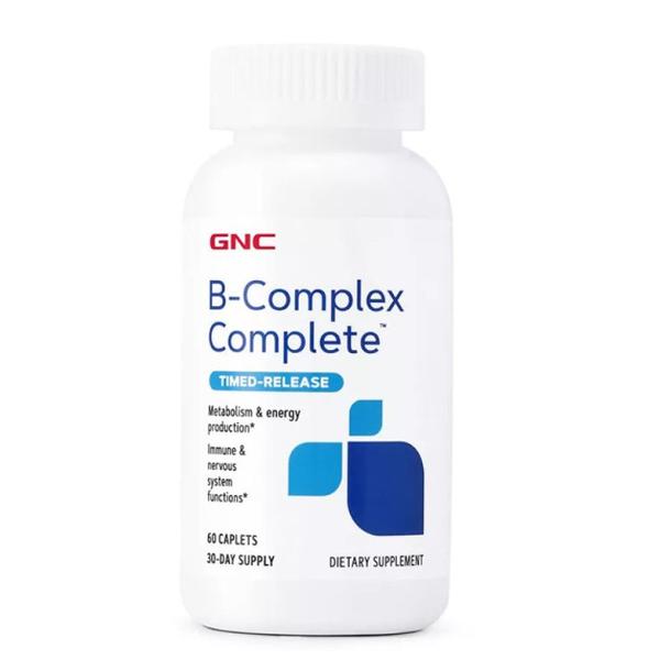 Vitamine B-Complex Complete - GNC, 60 capsule