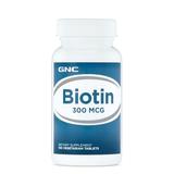 Biotina 300 mcg - GNC, 100 comprimate