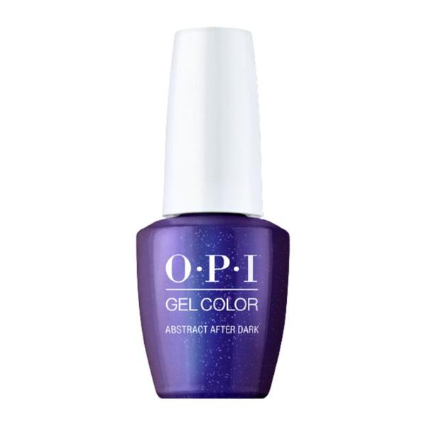 Lac de Unghii Semipermanent - OPI Gel Color DTLA Abstract After Dark, 15 ml