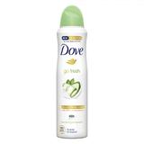 Deodorant antiperspirant spray, Dove, Go Fresh Cucumber & Green Tea 48 h, 250 ml