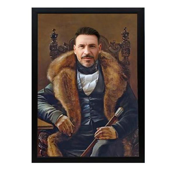 Portret personalizat - duce - marime: a3