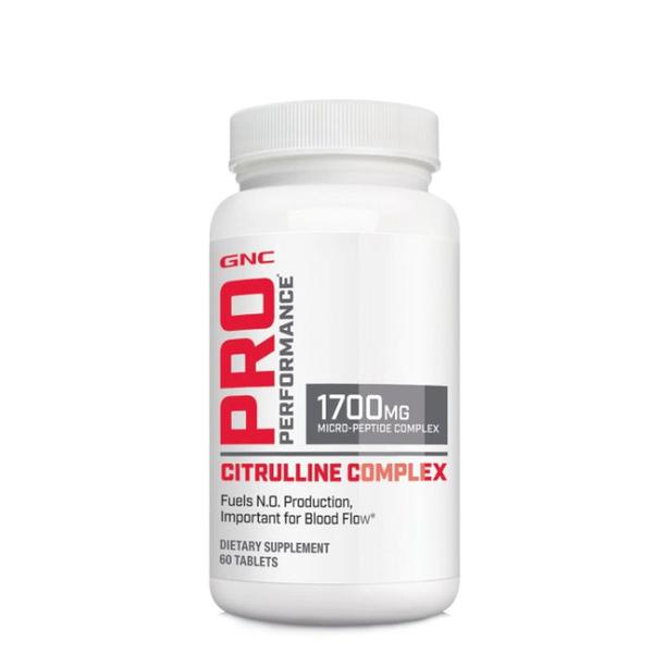 Complex L-Citrulina 1700 mg - GNC Pro Performance, 60 tablete