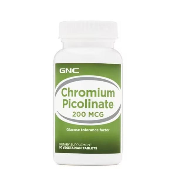 Crom Picolinat 200 mcg - GNC, 90 capsule