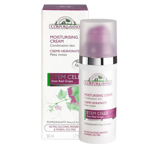 Crema hidratanta cu celule stem pentru ten mixt,Corpore Sano Combination Skin moisturiser, 50 ml