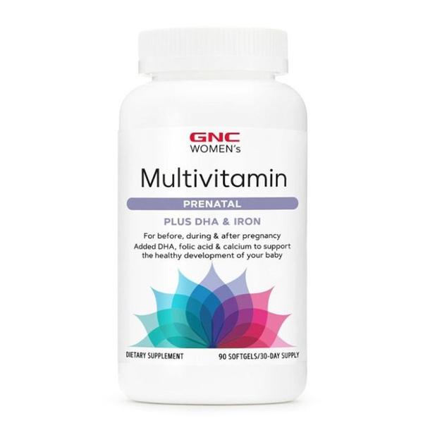 Formula Prenatala cu DHA si Fier - GNC Women's Multivitamin, 90 capsule