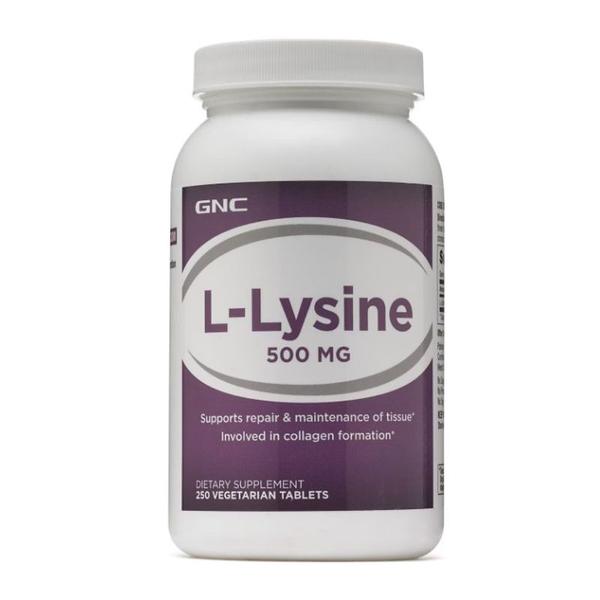 L-Lysine 500 mg - GNC, 100 capsule