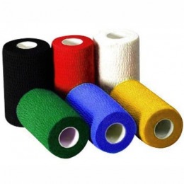 Alinta bandaj coeziv prima, negru, 10cm x 4.5m