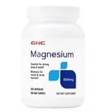 Magneziu 500 mg - GNC, 120 capsule