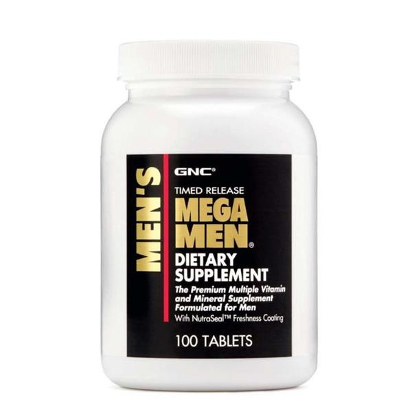Complex de Vitamine pentru Barbati - GNC Mega Men,100 tablete
