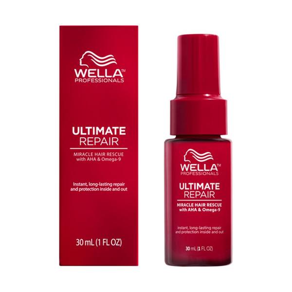 Ser Reparator in 90 de Secunde cu AHA & Omega 9 pentru Par Deteriorat Pasul 3 - Wella Professionals Ultimate Repair Miracle Rescue, 30 ml