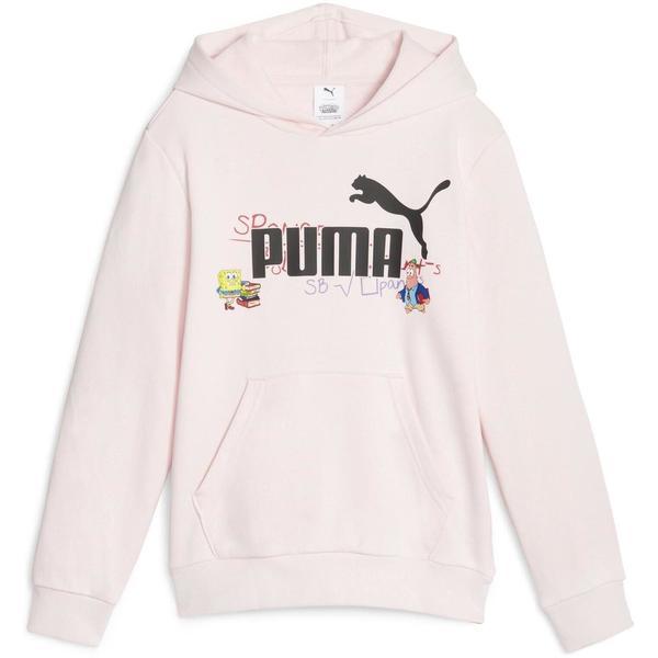 Hanorac copii puma x spongebob squarepants 62221324, 128 cm, roz