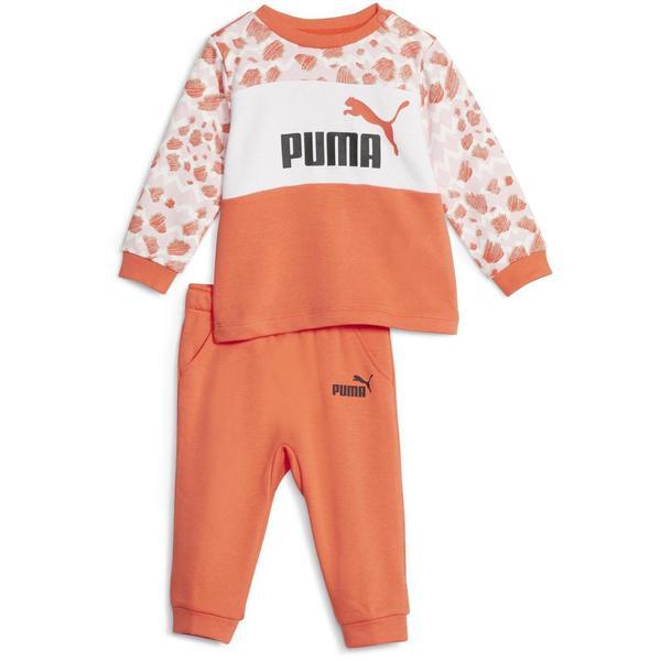 Trening copii puma essential mix match toddlers jogger suit 67636860, 104 cm, portocaliu