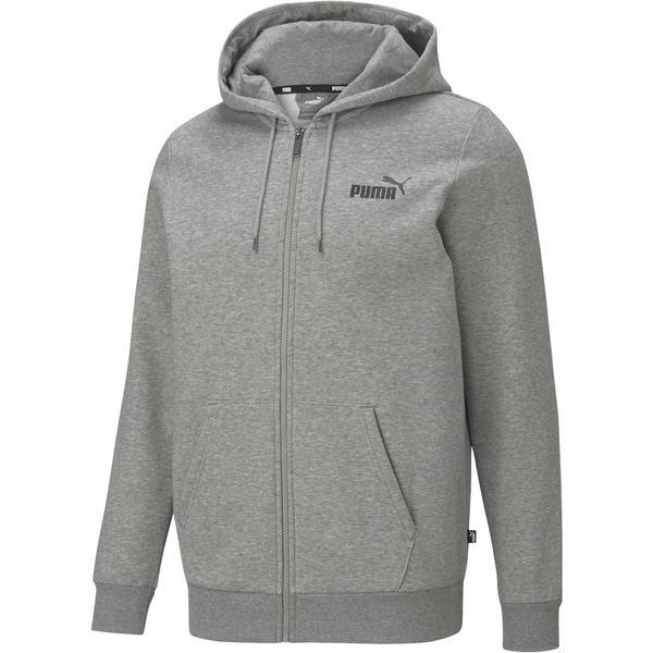 Hanorac barbati puma essentials full-zip logo 58670203, xl, gri