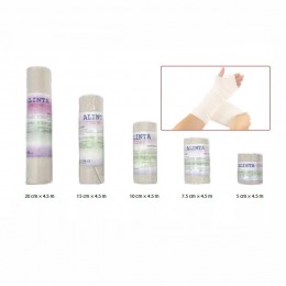 Alinta Bandaj elastic intarit Prima, fara latex, 5cm x 4.5m, grosime 1mm