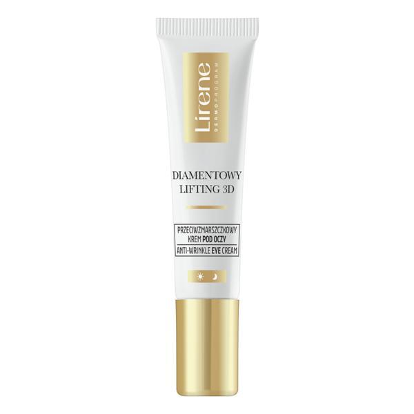 Crema anti-rid cu efect de lifting pentru zona ochilor Lirene Diamond Lifting 3D, 15ml