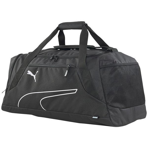 Geanta unisex puma fundamentals sports bag m 07923701, marime universala, negru