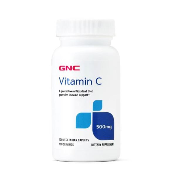 Vitamina C 500 mg - GNC, 100 tablete