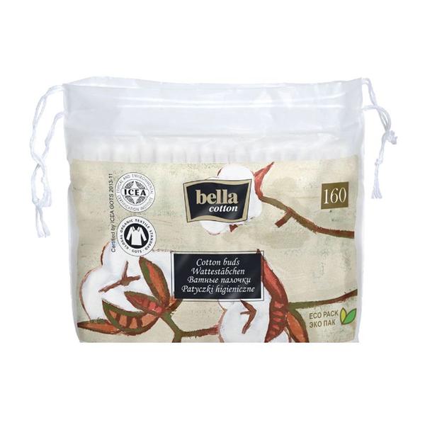 Betisoare Igienice - Bella Cotton Buds Eco Pack, 160 buc