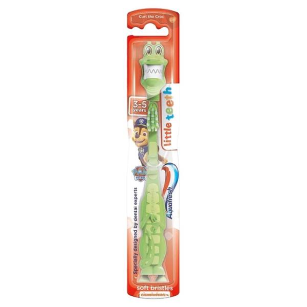 Periuta de dinti aquafresh little teeth soft 3-5 ani, gsk, 1 bucata