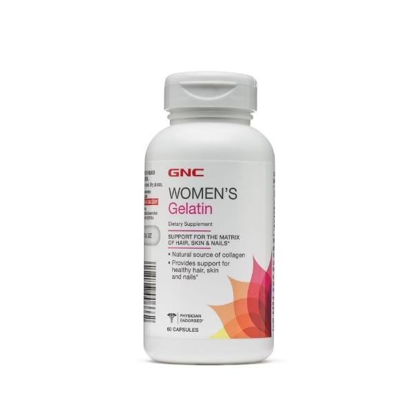 Gelatina 778 mg - GNC Women's Gelatin, 60 capsule