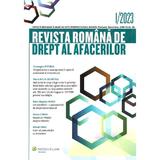 Revista romana de drept al afacerilor Nr.1/2023, editura Wolters Kluwer