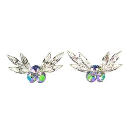 Cercei queen stone xirius angel, multicolor, argint 925, 35mm