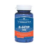 5-HTP 100 Herbagetica, 60 capsule