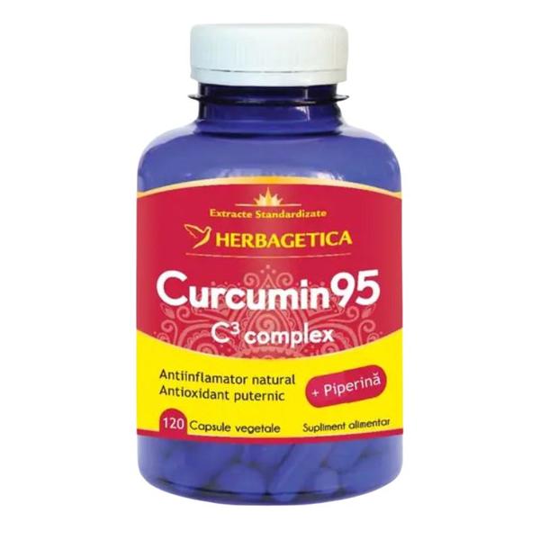 Curcumin95 C3 Complex Herbagetica, 120 capsule