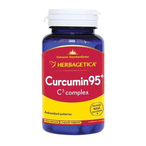 Curcumin95+ C3 Complex Herbagetica, 60 capsule