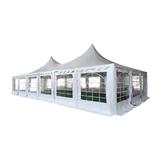 Pagoda 6x12m 500 G/m² Pvc, Alb - Corturi24