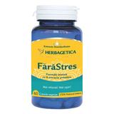 Supliment Alimentar Herbagetica FaraStres, 60 capsule