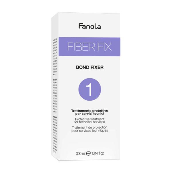 Tratamen pentru Par Fiber Fix Bond Fixer  N&ordm;1 - Trattamento Protettivo per Servizi Tecnici, Fanola, 300 ml