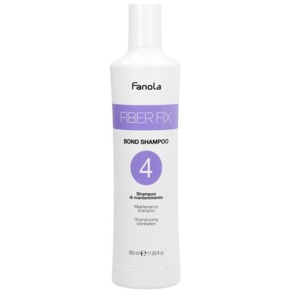 Sampon Tratament pentru Par - Fanola Fiber Fix Bond Shampoo 4, 350 ml