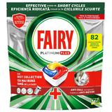 Detergent Capsule pentru Masina de Spalat Vase - Fairy Platinum Plus Anti-Dull All in One, 82 capsule