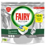 Detergent Capsule pentru Masina de Spalat Vase - Fairy Platinum All in One, 104 capsule