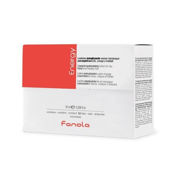 Lotiune anticadere a parului fiole fanola energy 10mlx12buc