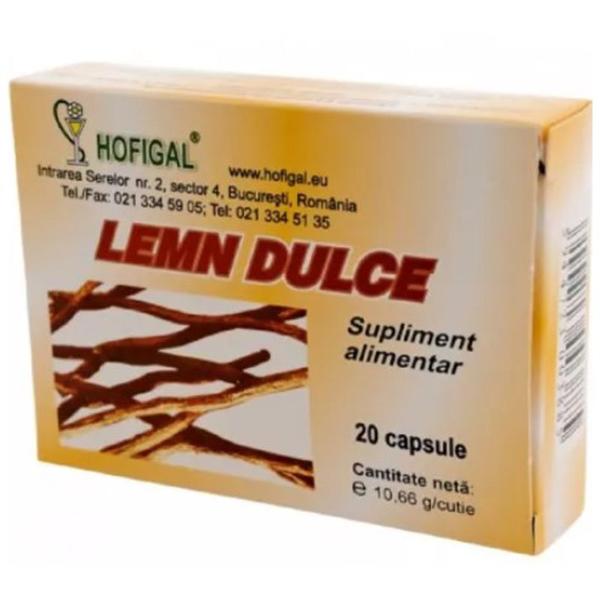 Lemn Dulce - Hofigal, 20 capsule