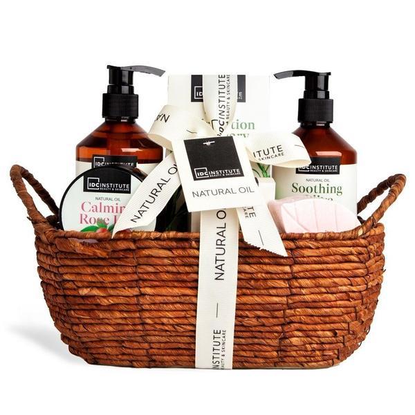 Set ingrijire corporala Natural Oil IDC Institute 42006, 810 ml 42006 imagine noua 2022