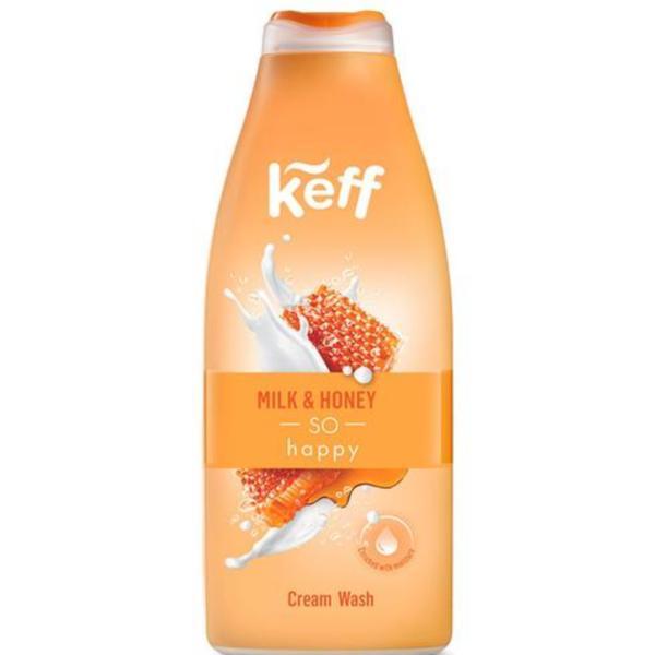 Gel de dus, Keff, Milk & Honey, 500 ml