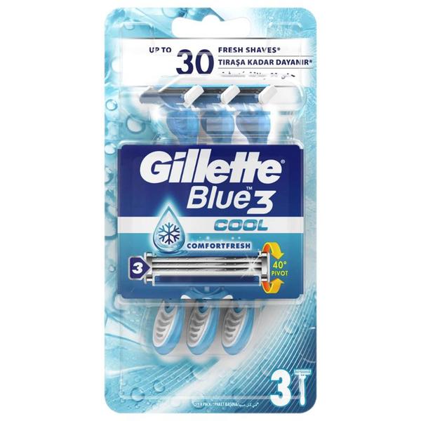 Aparat de Ras cu 3 Lame - Gillette Blue 3 Cool Comfortfresh, 3 buc image14