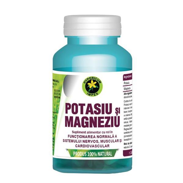 Potasiu cu Magneziu - Hypericum, 60 capsule