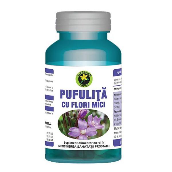 Pufulita cu Flori Mici - Hypericum, 60 capsule