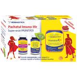 Pachet Imuno-Vir si Organizator Cadou, Herbagetica, 1 pachet