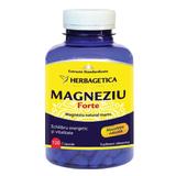 Magneziu Forte Herbagetica, 120 capsule